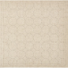 Sashiko Pre-printed Sampler - Cosmo Hidamari - Maru-tsunagi Circles - 98905-12 - Natural