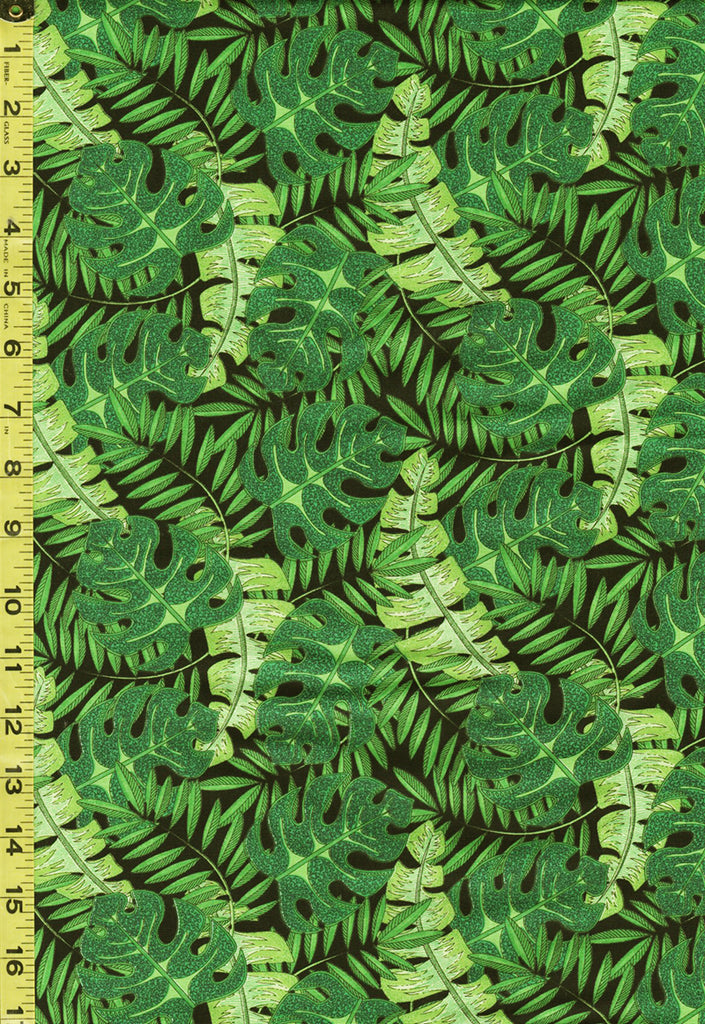 Tropical - Tropical Flair - Tropical Leaves - 77660-977 - Black - ON SALE - SAVE 20%