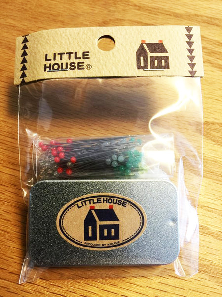 Little House Glass Head Pins with Tin, Little House #441041