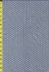 Asian - Imperial 18 - Tiny Silver Metallic Medallions - SRKM-21204-9 - NAVY - By the Half Yard