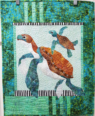 Quilt Pattern - Java House - Newly Hatched Turtle Quilt & Wall Hanging