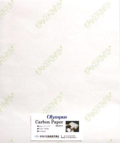 Notions - Olympus Carbon/ Transfer Paper - 2 Large 11" x 17" - White