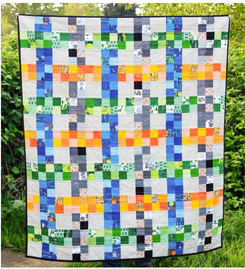 Quilt Pattern - Kitchen Table Quilting - On the Fence