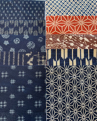 Japanese Traditional - Japanese Cotton Boro Patches - 10 - 4" Patches
