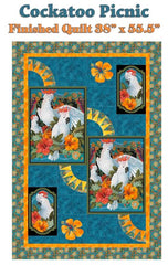 Quilt Pattern - Cockatoo Collection - Cockatoo Picnic