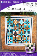Quilt Pattern - Cozy Quilt Designs - Concerto
