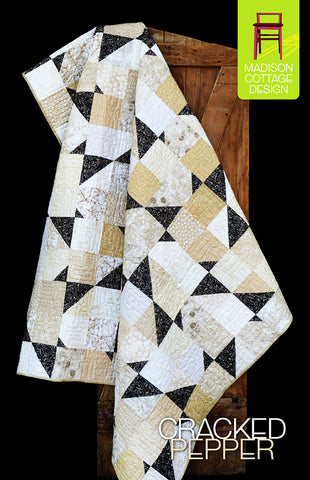 Quilt Pattern - Madison Cottage - Cracked Pepper - ON SALE - SAVE 50%