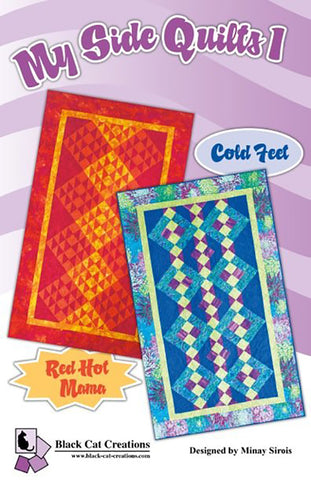 Quilt Pattern - Black Cat Creations - My Side Quilts