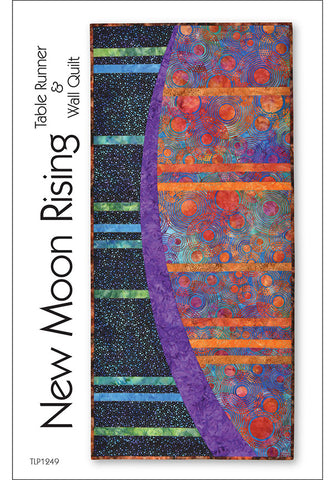 Table Runner & Quilt Pattern - Tiger Lily Press - New Moon Rising