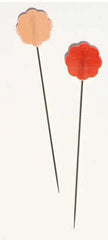 Notions - Clover Flower Head Pins # 2505 - Medium - Carded (20)