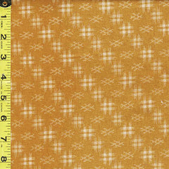 Japanese - Sevenberry Kasuri Collection - Diagonal Hatches - SB-88222D5-1 - Gold