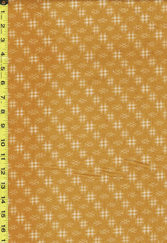 Japanese - Sevenberry Kasuri Collection - Diagonal Hatches - SB-88222D5-1 - Gold