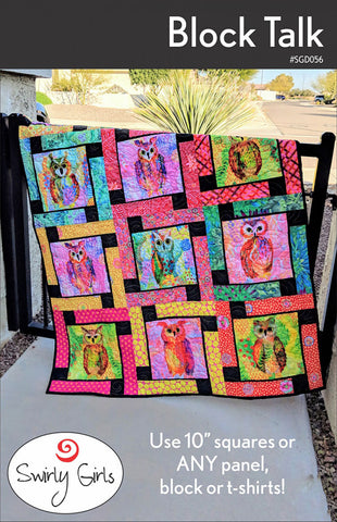 Quilt Pattern - Swirly Girls - Block Talk