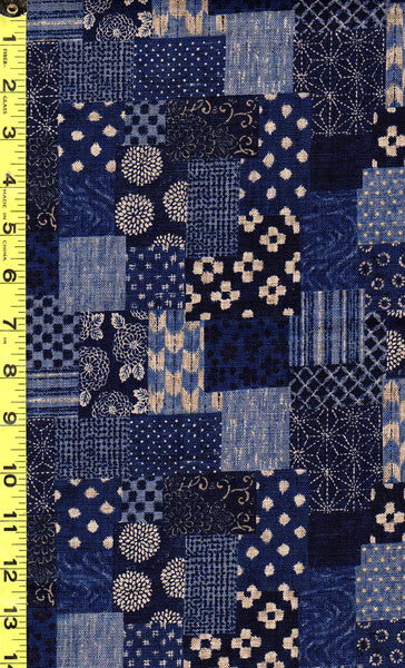 Japanese - Sevenberry Nara Homespun - Japanese Patchwork - SB