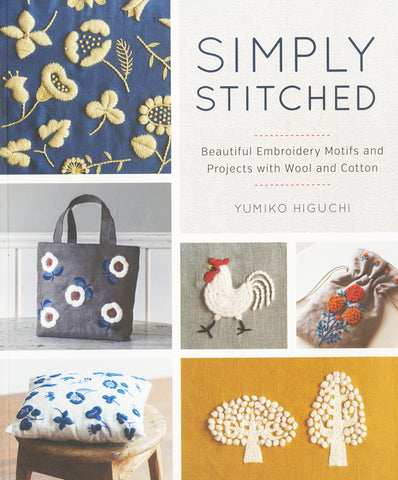 Book - Yumiko Higuchi - SIMPLY STITCHED - ON SALE 30% OFF - LAST ONE