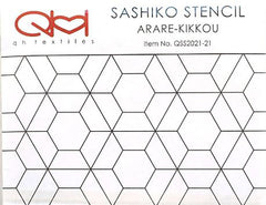 Sashiko Stencil - # 21 Arare-Kikkou