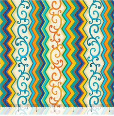 Tropical - Sun & Sea - Colorful Festive Stripe - 28680 - Multi-Colors - ON SALE - SAVE 20% - BY THE YARD