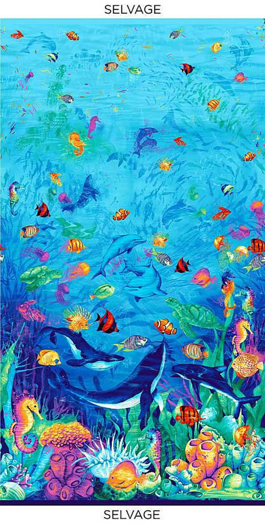 Tropical - Timeless Treasures Ocean Magic - C8028 - PANEL