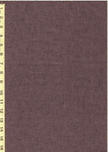SALE - Japanese - Tsumugi Fabric - KF-2504 - Plum - ON SALE - 50% OFF - Last 27 inches