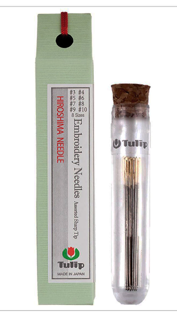 Notions - Tulip Embroidery Needle Assortment - THN-106e - 8 Sizes 3 through 10