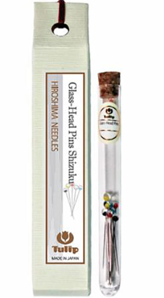 Notions - Tulip Pins - Glass-Head - Shizuku (10 count)