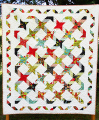 Quilt Pattern & Table Runner - Little Louise Designs - Twisting With The Stars