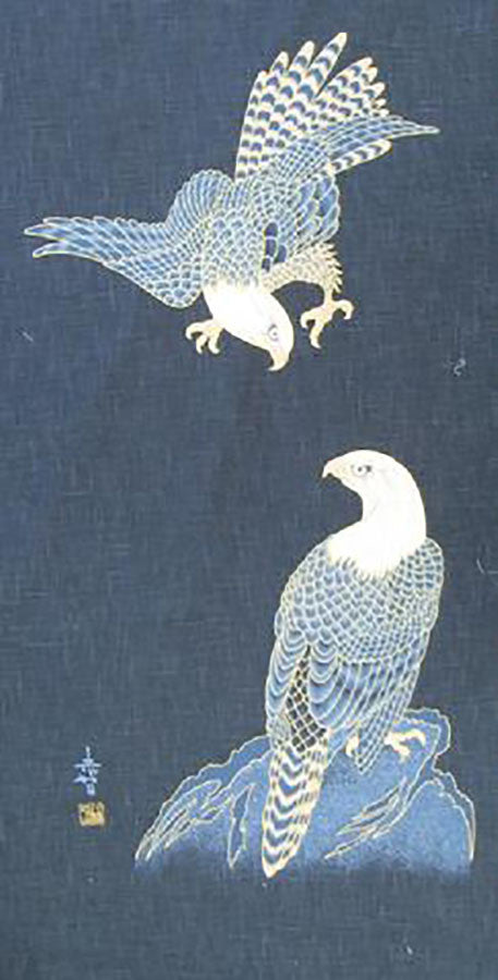 Noren Panel - Two Eagles # 18