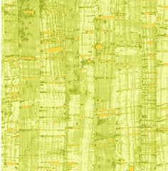 *Metallic - Uncorked - Cork Look with Metallic - 50107M-35 - Lime Green - By the Half Yard
