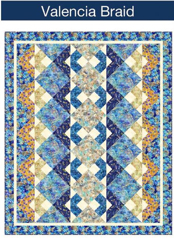 Quilt Pattern - Pine Tree Country Quilts - Valencia Braid