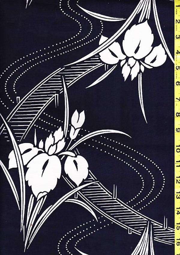 Yukata Fabric - 0049 - Iris Bridges
