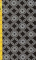 Yukata Fabric - 093 - Squares in Diamonds