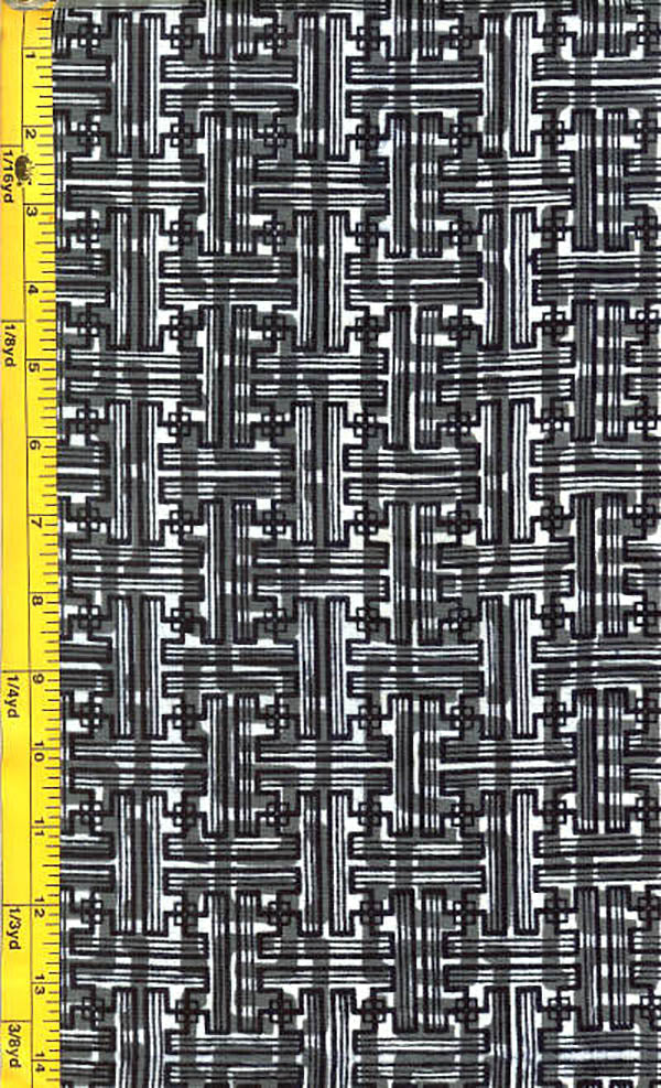 Yukata Fabric - 094 - Interlocking Mesh