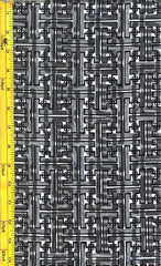 Yukata Fabric - 094 - Interlocking Mesh