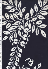 Yukata Fabric - 135 - Large Scale Wisteria
