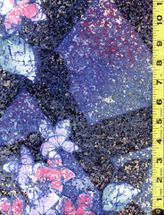 Yukata Fabric - 512 - Abstract Batik Floral - Lavender & Pink