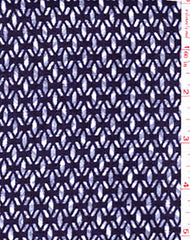 0059 - Yukata Fabric - Compact Two-tone Grillwork - Last 2 2/3 Yards