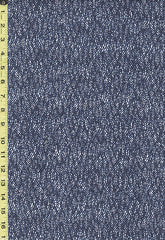 Yukata Fabric - 565 - Tiny Wavy Cobblestone - Indigo & Blue