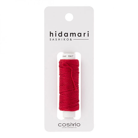 Sashiko Thread - Hidamari - 007 - TULIP RED