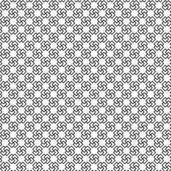 Sashiko Pre-printed Sampler - Hitome-Zashi - Pinwheel # 1075 - White