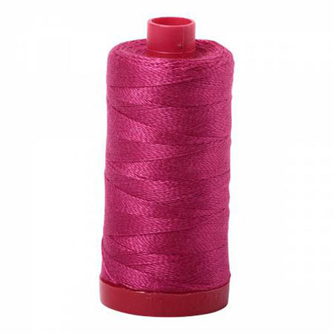 Aurifil 12wt Cotton Thread - 356 yards - 1100 Red Plum