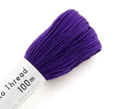 Sashiko Thread - Olympus - Large 100m Skeins - # 124 - Purple