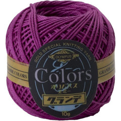 COLORS Lace Weight Thread for Crochet, Knitting & Sashiko - 127 Fuchsia Pink