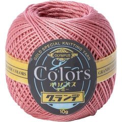 COLORS Lace Weight Thread for Crochet, Knitting & Sashiko - 141 Peach Blossom