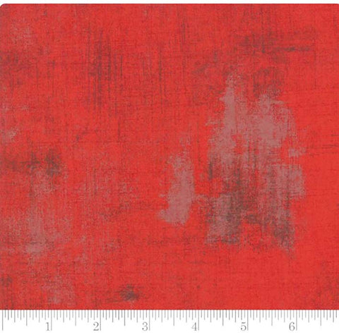 Tonal Blender - Moda Grunge Tonal Texture - 151 Red - By the Half Yard