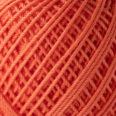 COLORS Lace Weight Thread for Crochet, Knitting & Sashiko - 172 Strong Orange