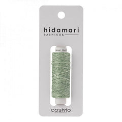 Sashiko Thread - Hidamari - 202 - Melange: Variegated - MOJITO GREEN