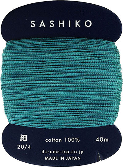 Sashiko Thread - Daruma - Thin Weight - 40m - # 205 Dark Teal