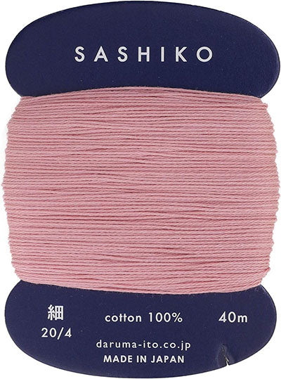 Sashiko Thread - Daruma - Thin Weight - 40m - # 211 Mauve