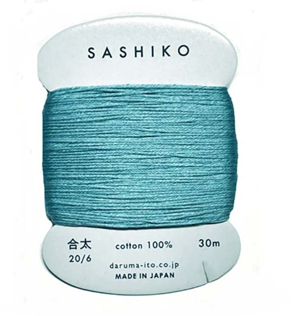 Sashiko Thread - Daruma - Medium/ Regular Weight - 30m - # 226 Coastal Blue