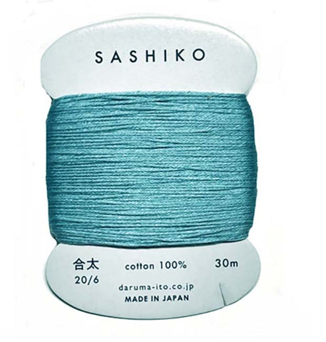 Sashiko Thread - Daruma - Medium/ Regular Weight - 30m - # 226 Coastal Blue
